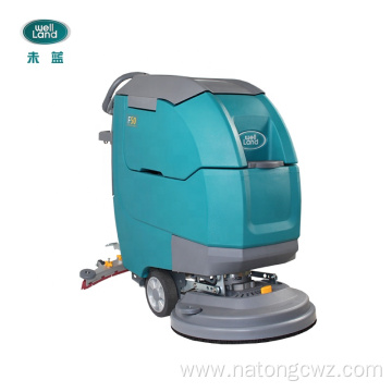 CWZ Walk behind electric dual brush floor cleaning equipment